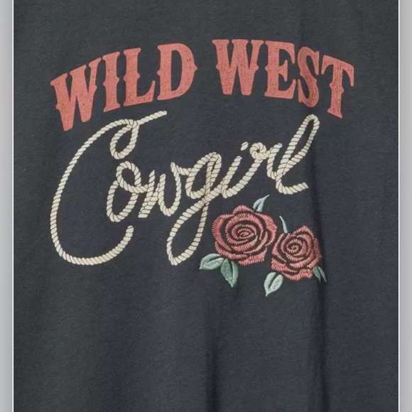 Torrid Cowgirl Relaxed Heritage Jersey Embroidered Tee - Picture 3 of 9